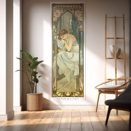 Nouveau Poster Set 1/4, de Mucha