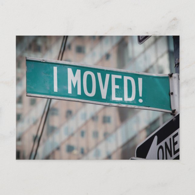 Nova Alteração do Cartão Postal de Endereço (Frente)