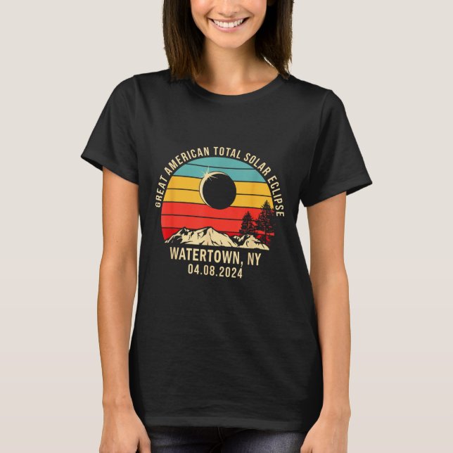 Nova Camisa Watertown Ny York Total Solar (Frente)