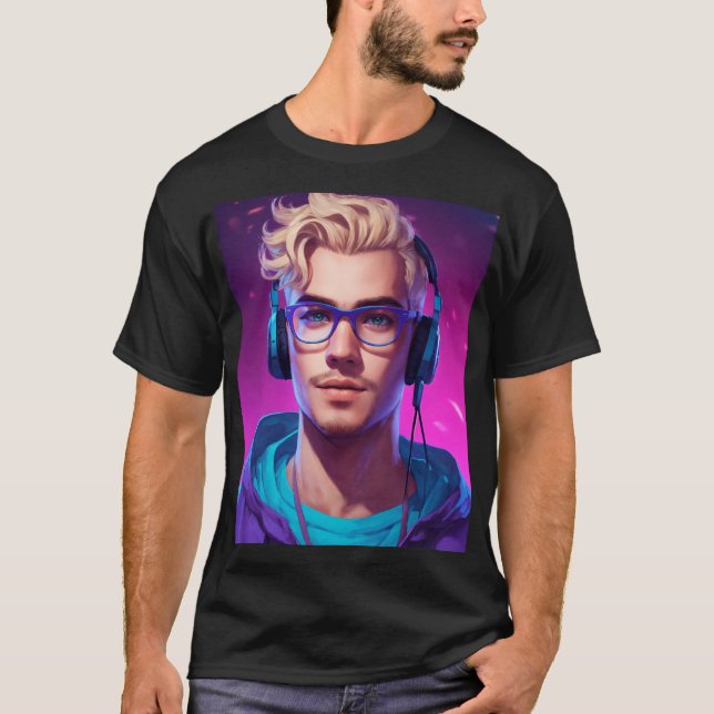 Nova camiseta de design do Gamer no Paraíso (Frente)