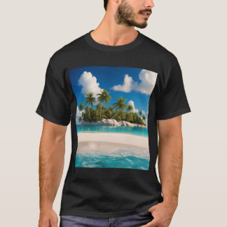 Nova camiseta de design natural
