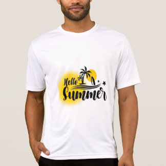 nova camiseta de verão da design