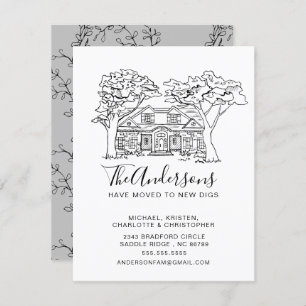 Nova Casa Anúncio de mudança