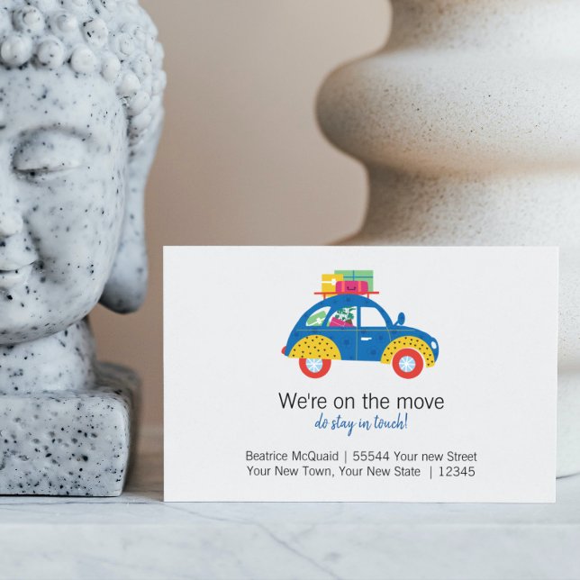 Nova Casa | Fofo Anúncio de Mudança (Criador carregado)