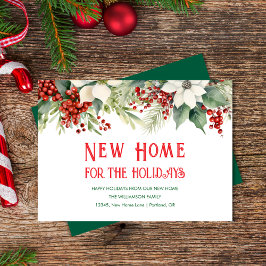 Nova Casa Para as Festas Anúncio de Mudança de Cas