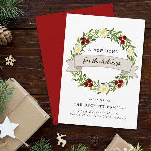 Nova Casa Para Férias   Anúncio de mudança