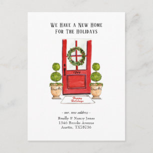 Nova casa para o cartão postal de feriados