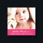 NOVA CHEGADA | RETRATO DE CANVAS DE BEBÊ<br><div class="desc">OUTROS ESTILOS E CORES</div>