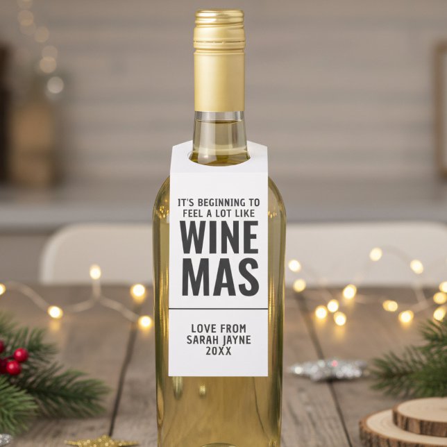Nova Etiqueta de Arranjo de Gato de Garrafa (Perfect for housewarming gifts at christmas (or any time of year) Winemas is my favorite season!)