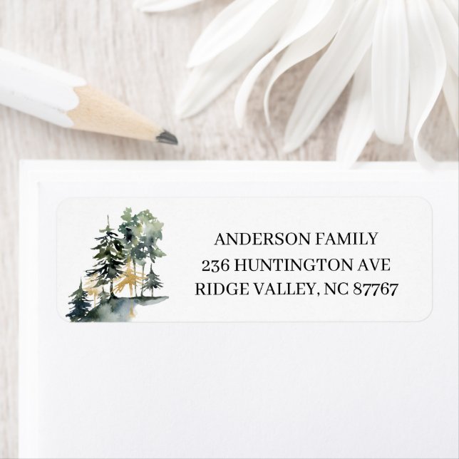 Nova etiqueta de novo endereço do Woods Mountain (Insitu)