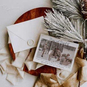 Nova Feliz Moderna E Cartão De Férias Casado
