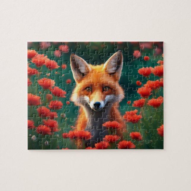 Nova Fox Encantadora Quebra-cabeça 8x10 (Horizontal)