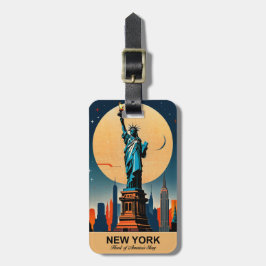 Nova Iorque: A Etiqueta de Bagagem da História Ame