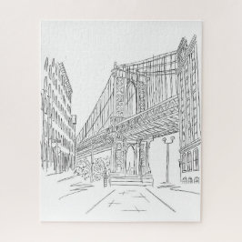 Nova Iorque Manhattan Bridge Jigsee Quebra-cabeça