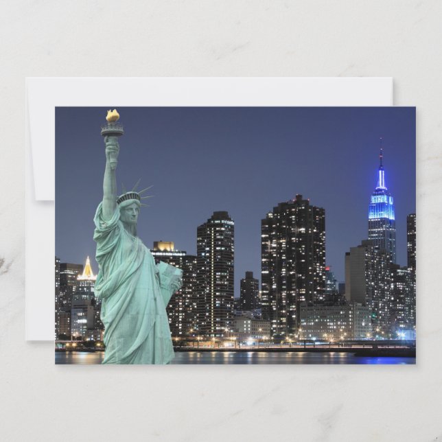 Nova Iorque skyline no Night Lights, Midtown Man (Frente)