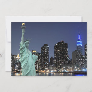 Nova Iorque skyline no Night Lights, Midtown Man