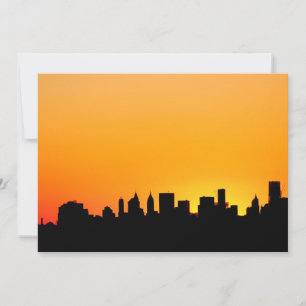 Nova Iorque Skyline no Sunset, Manhattan
