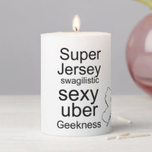 Nova Jersey Pillar Candle