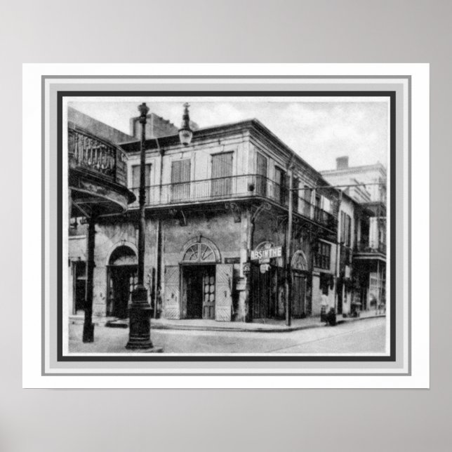 Nova Orleans Absinthe House 16 x 20 Poster (Frente)
