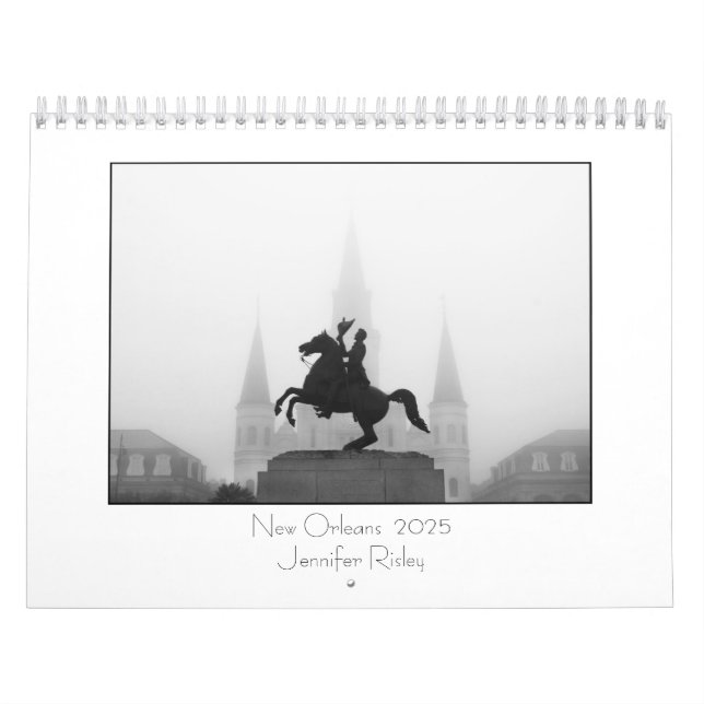 Nova Orleans - Calendário 2025 (Capa)