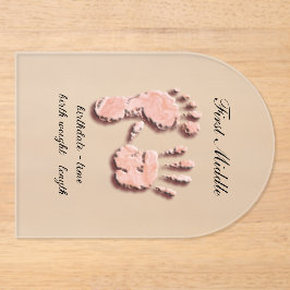 Nova pegada de Criança