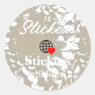 Nova personalização dos adesivos de logotipo de te