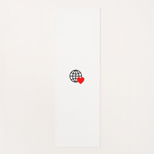 Nova Personalizar Texto Logo Tapete de Yoga (Frente)