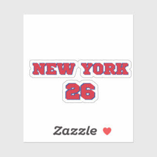 Nova York 26 Adesivo Espírito Atlético - NYC 2026