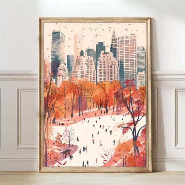 Nova York Ilustração Central Park Impressão Nova Y (Criador carregado)