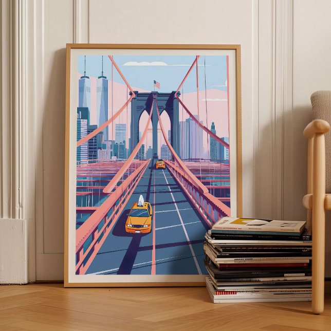Nova York Impressão Ponte do Brooklyn Impressão No (Criador carregado)