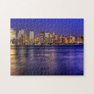 Nova York Skyline no Sunset Quebra-cabeça