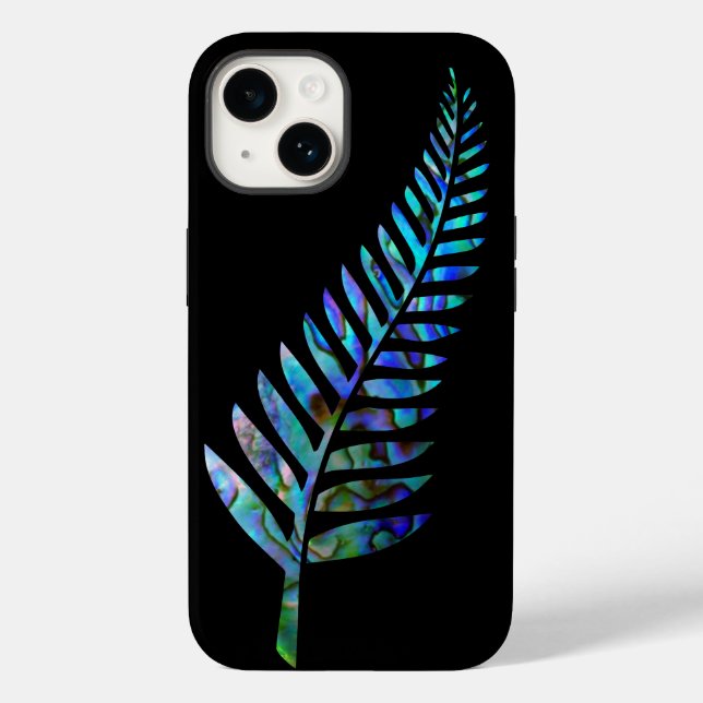 NOVA ZEALAND FERN PAUA Case-Mate capas de iphone (Verso)