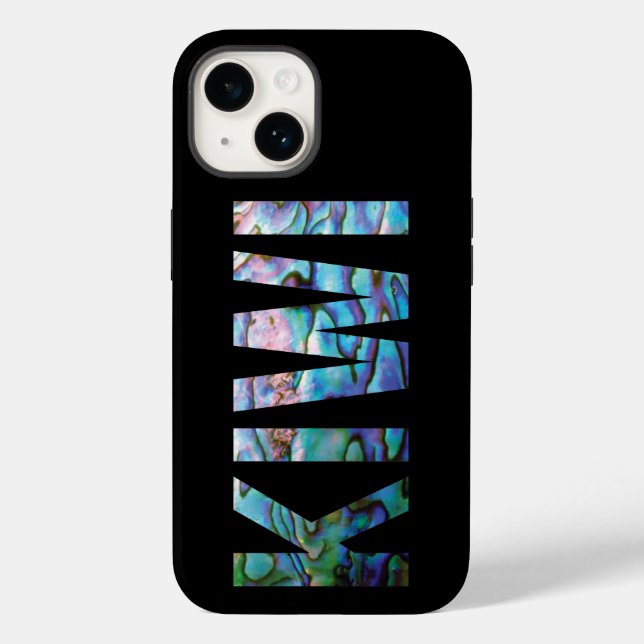 NOVA ZEALAND KIWI SIMPLES capas de iphone PAUA-Mat (Verso)