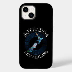 NOVA ZEALAND MAP PAUA