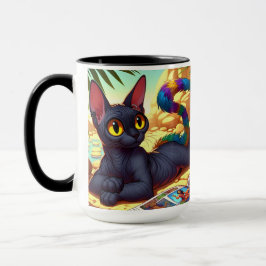 #NovaCatAdventures Caneca Clássica Egípcia, 325 ml