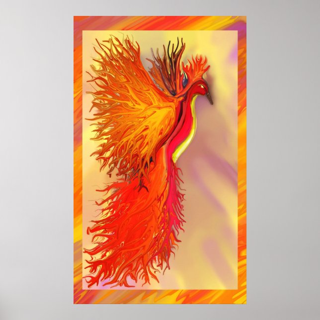 Novamente Phoenix com poster de fronteira (Frente)