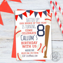 Novato Do Ano De Convite De Aniversário Para Beise