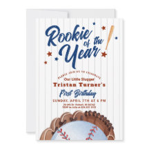 Novato Do Convite Ao primeiro aniversario Do Ano