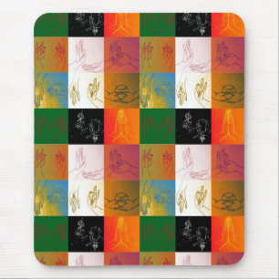 Nove Mudras Mousepad