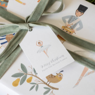 Nove Mulheres Dançando Etiquetas de Presente - Per