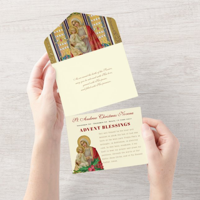 Novena Religiosa Vintage (Aba destacável)