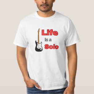 NOVO! A vida é um Solo - T-Shirt