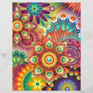 Novo Abstrato Colorido no Fundo