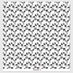 Novo adesivo personalizado de textoLogotipo person