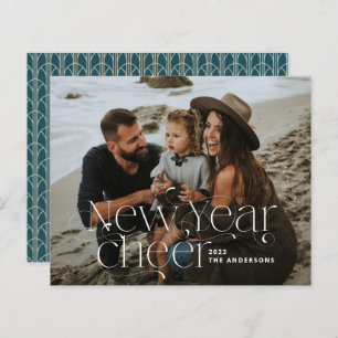 Novo ano Fotografia elegante Art Deco