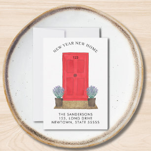 Novo Ano Novo Lar Movendo Anúncio Mini