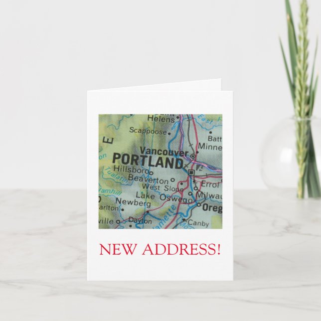 Novo anúncio de endereço do Portland (Frente)