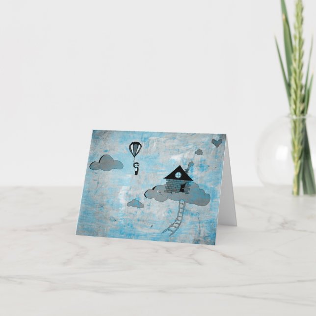 novo anúncio de endereço: macaco nas nuvens (Frente)