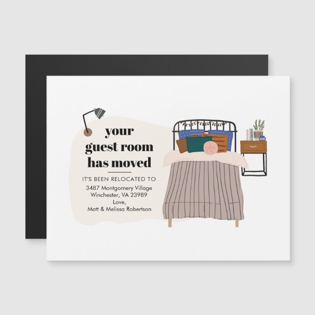 Novo Anúncio de Movimentação de Aviso de Endereço (Frente/Verso)