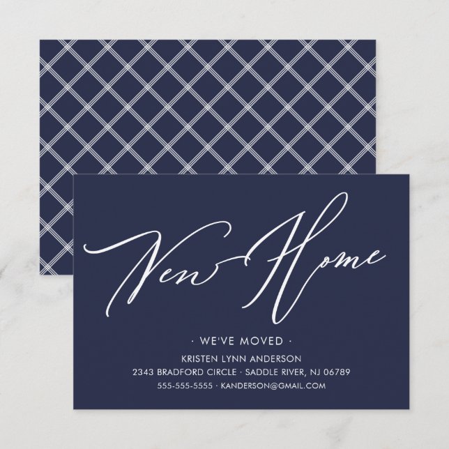 Novo Anúncio de Movimentação de Página Inicial Mod (Frente/Verso)